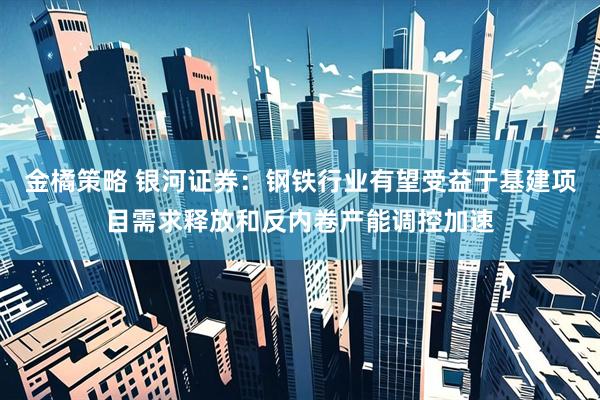 金橘策略 银河证券：钢铁行业有望受益于基建项目需求释放和反内卷产能调控加速