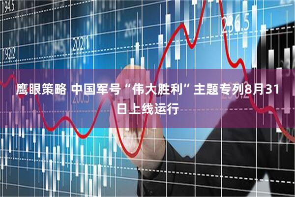 鹰眼策略 中国军号“伟大胜利”主题专列8月31日上线运行