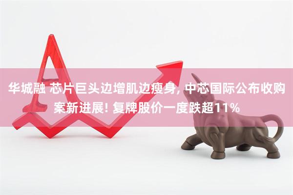 华城融 芯片巨头边增肌边瘦身, 中芯国际公布收购案新进展! 复牌股价一度跌超11%